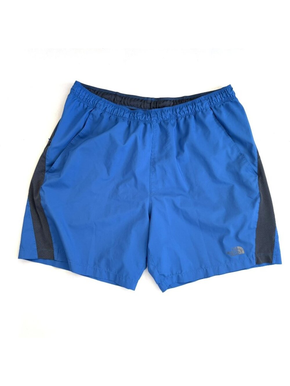 The North Face Men’s XL FlashDry Running Shorts Blue Gray 7” Lightweight